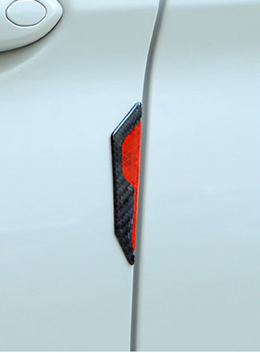 Car door edge scratch - edge,