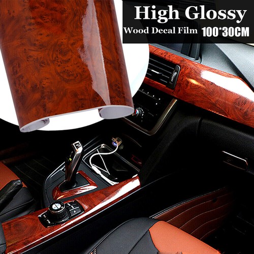 Glossy wood grain vinyl - wood,