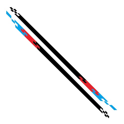Black sport racing plaid car - black,