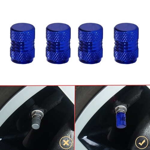 Blue tyre valve alloy - tyre,