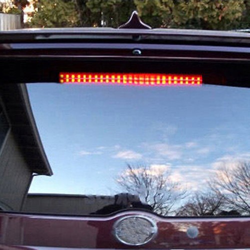 Car red led 12v high - car, mount