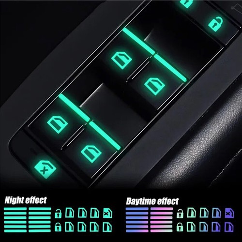 Colorful luminous car - luminous, button