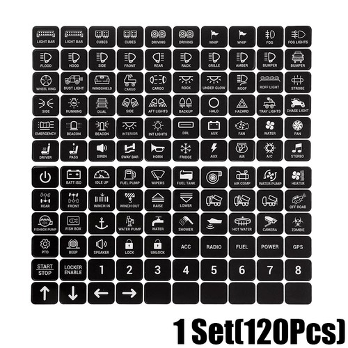 120pcs push button switch - push,
