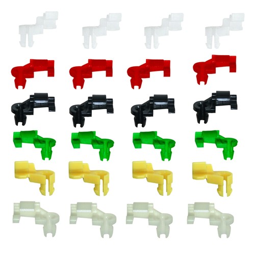 24pcs car plastic rivets door - 24pcs,