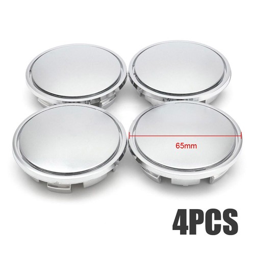 4pcs 65mm chrome - 65mm,