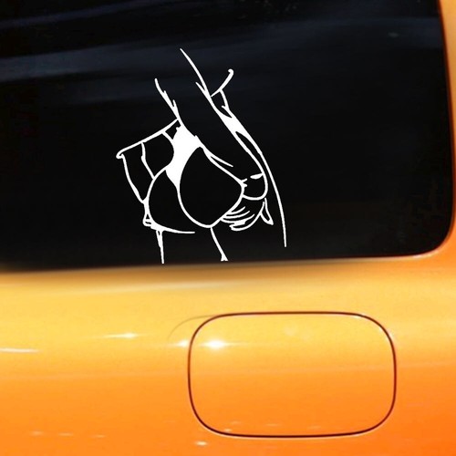 Car sexy girl - girl, window