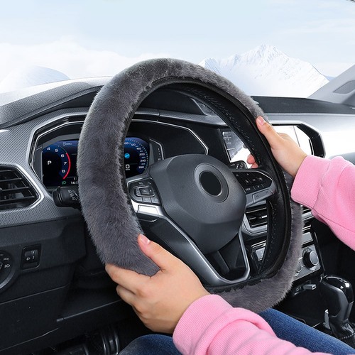 Plush interior car - interior, steering