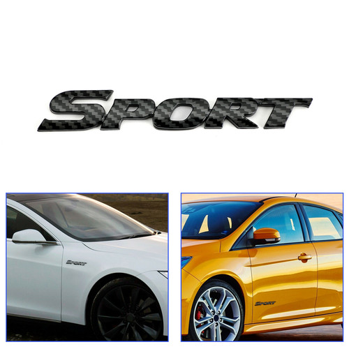 Sport logo carbon fiber car - logo,