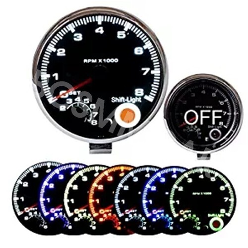 75in vehicle tachometer - 3.75in,