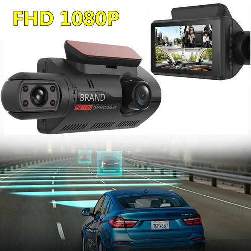 Dual lens dash cam 1080p - dash, touch