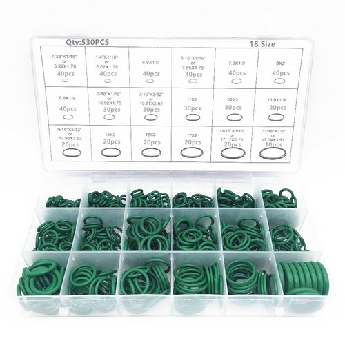 530pc size ring seal kit - 18-size, o-ring
