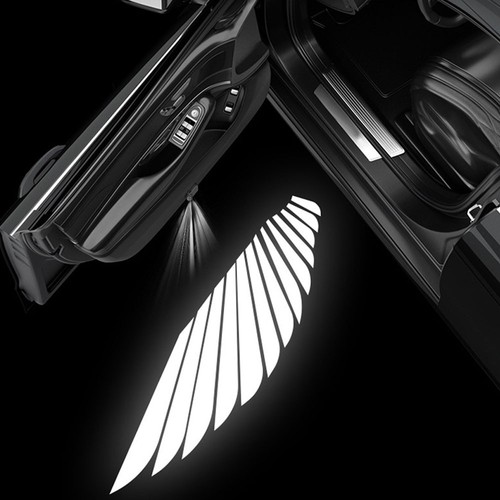 1pair car angel wings - car, led