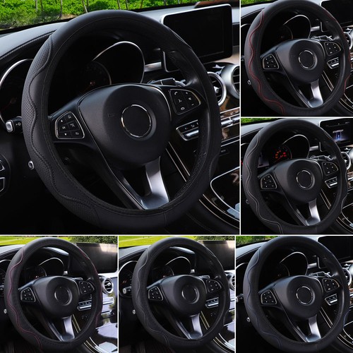 Leather steering wheel - steering,