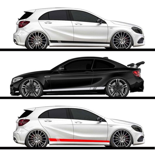 2pcs stripe style car body - stripe,