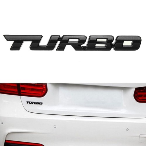 Turbo letter sport black - turbo,