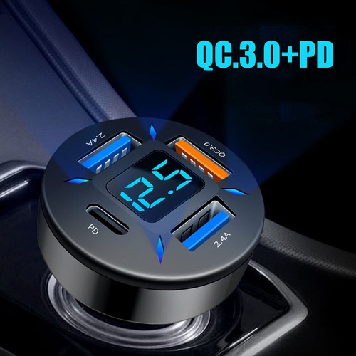 66w qc3 car phone - phone, charger
