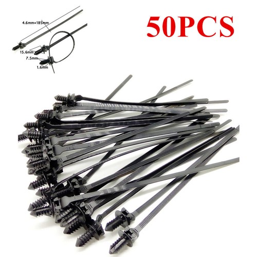 50x nylon plastic tie wrap - tie,