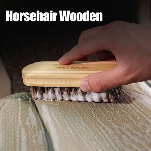 Soft horsehair cleaning - horsehair, brush