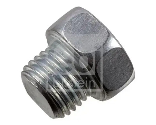 Oil pan drain plug male - pan,