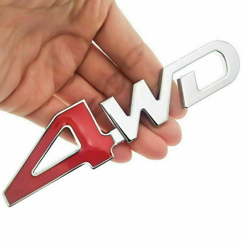 1pc 4wd emblem badge - 1pc, metal