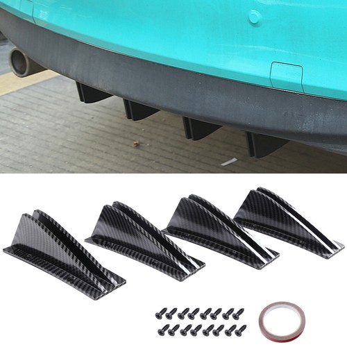 Carbon fiber look car lower - look,