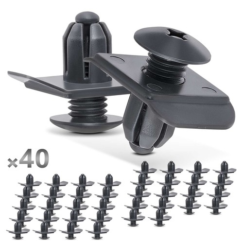 40x fastening clips - 40x, bumper