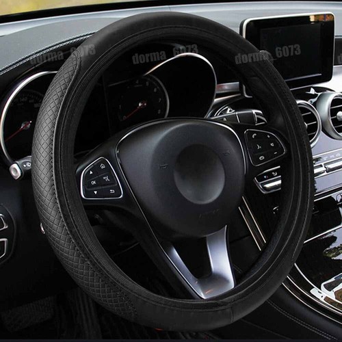 Black leather car - leather,