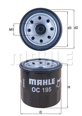 New oil filter - new, motors