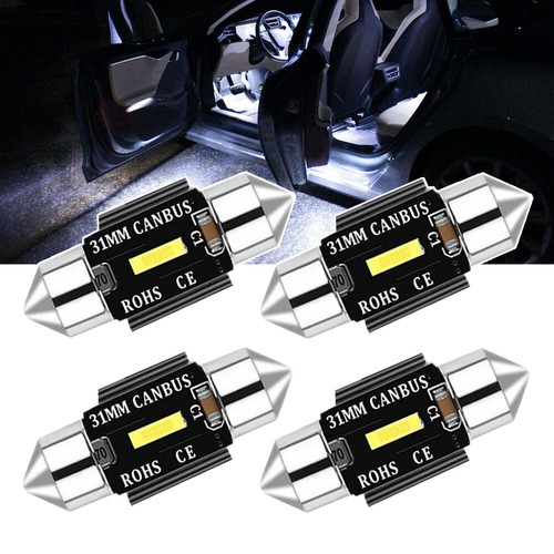4pcs 31mm festoon white - 4pcs,