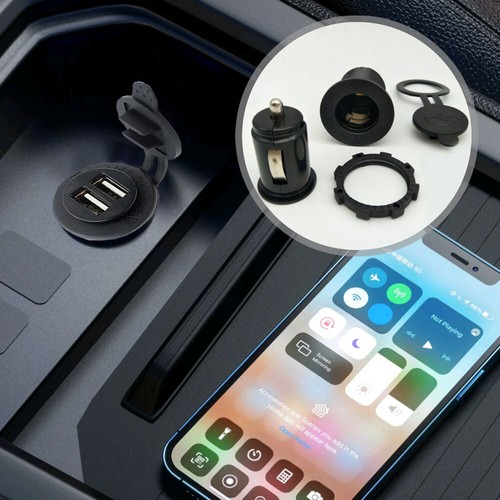 Dual usb car cigarette - x,