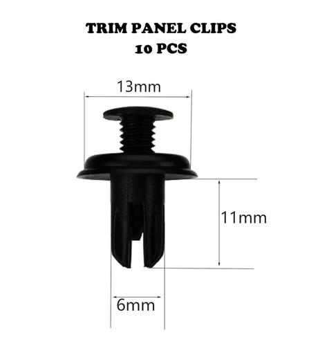 Fit mazda 6mm hole - 6mm, plastic
