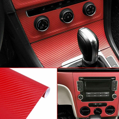 Red carbon fiber vinyl - 3d, film