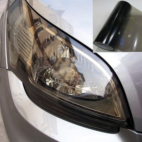 Gloss smoke light black vinyl - gloss,
